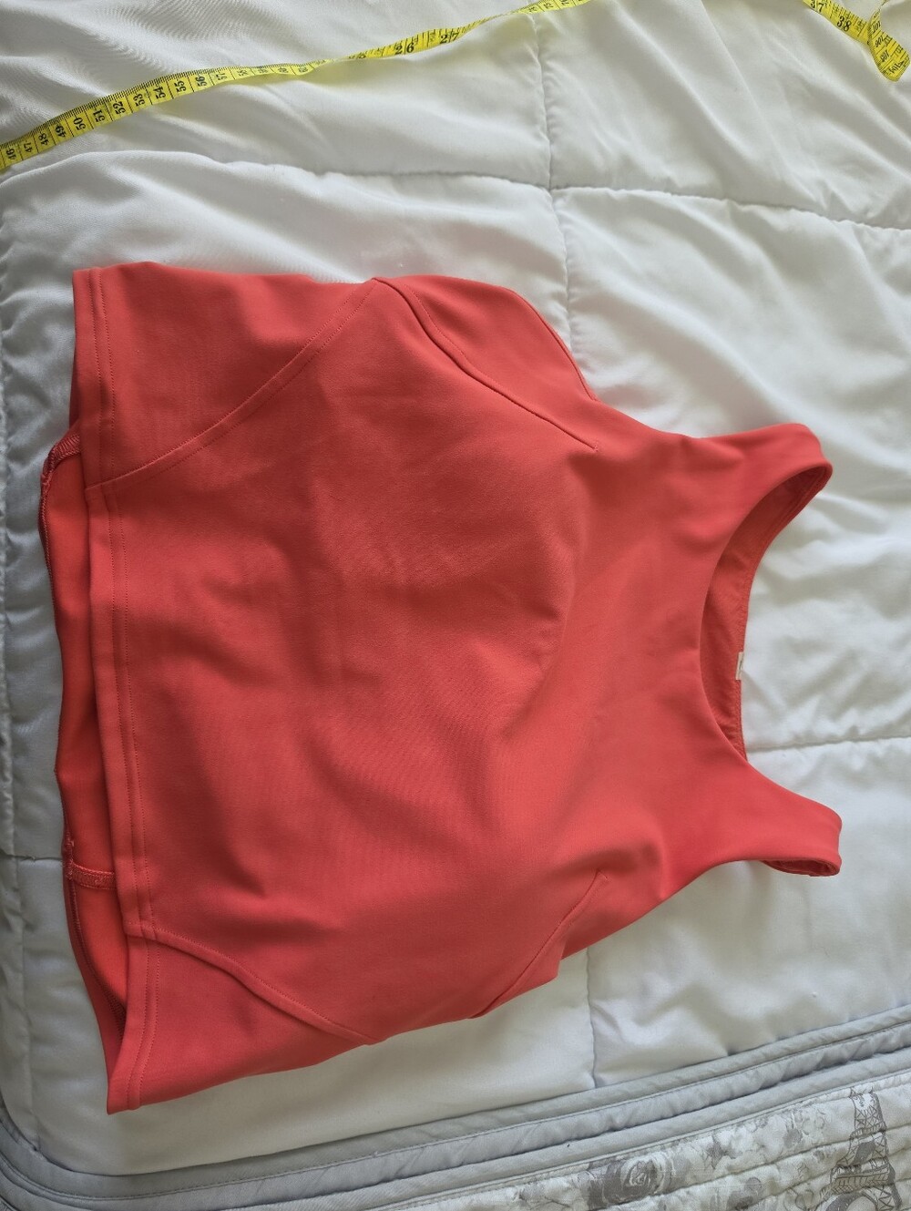 Lululemon Invigorate Women's Coral Sleeveless Tank Top Size 12